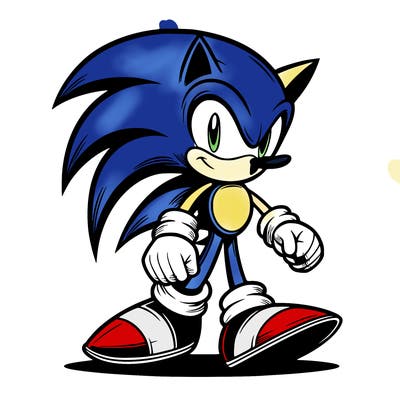 realistic sonic