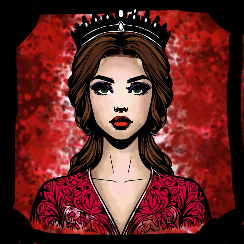 realistic beautiful queen