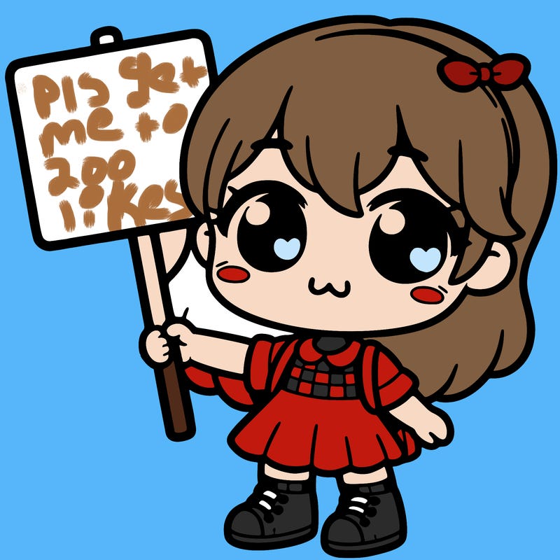 cute girl holding a sighn