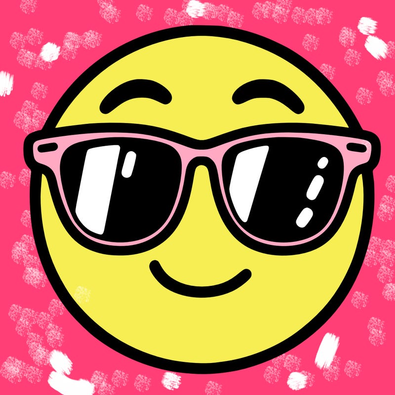 emoji with sunglasses