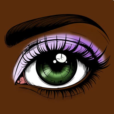 realistic eye