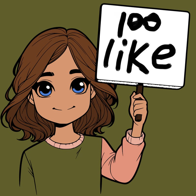 realistic girl holding up a sign