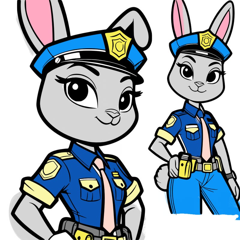 judy hopps from zootopia