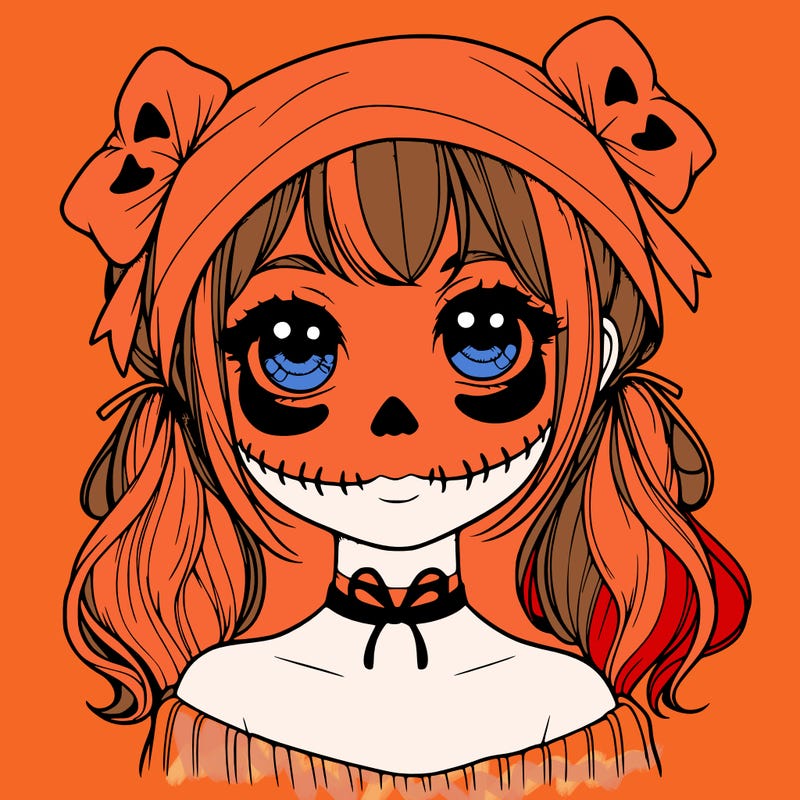 realistic girl halloween