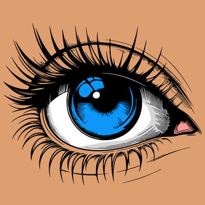 realistic eye