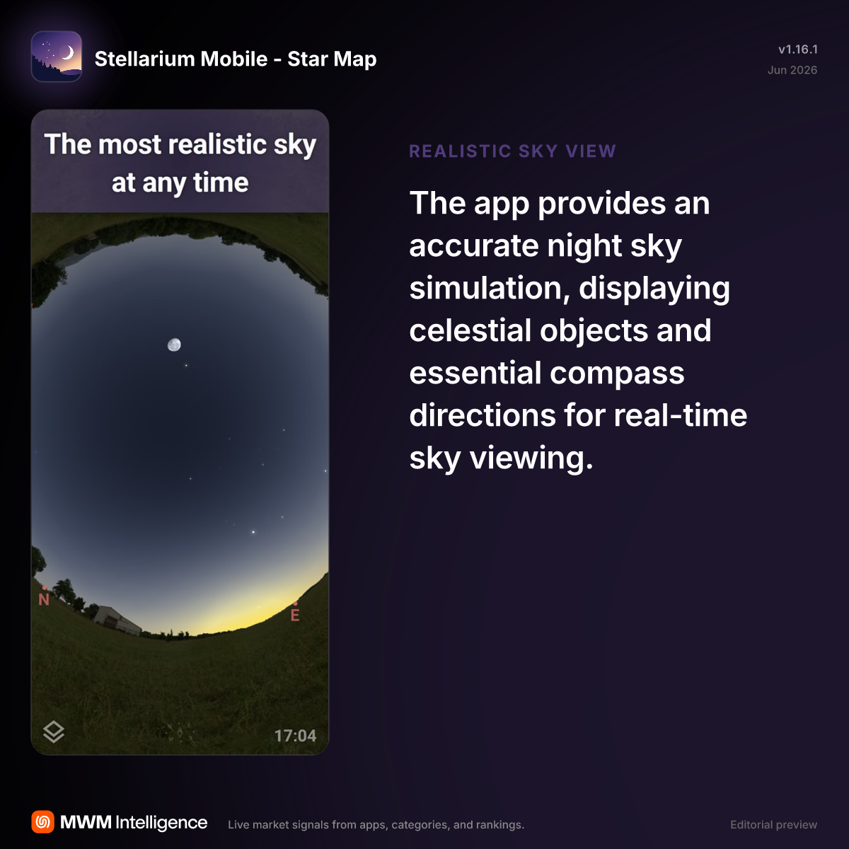 Stellarium Mobile - Star Map - Education App | MWM