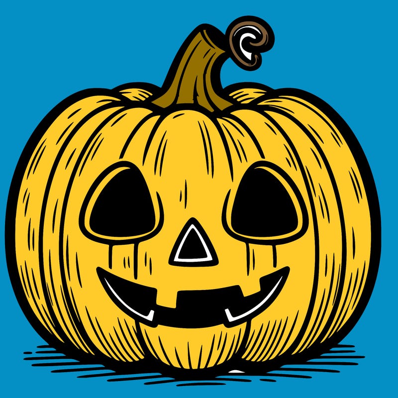 halloween pumpkin drawing