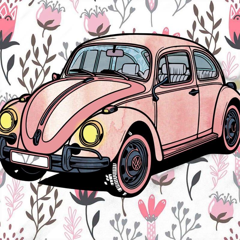 volkswagon beatle bug car