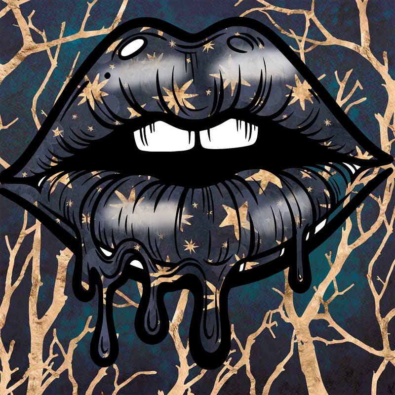 lips that look realistic and drip