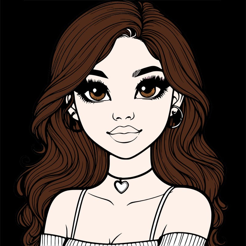 realistic pretty girl