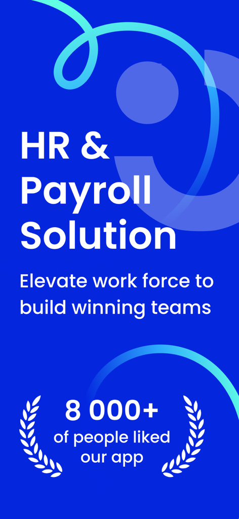 PayPeople Cloud HR System - Schermata dell'app mobile PayPeople HR e Payroll che mostra la prova sociale degli utenti