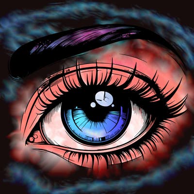 realistic eye