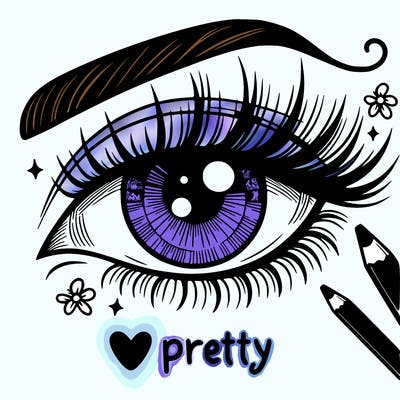 pretty eye