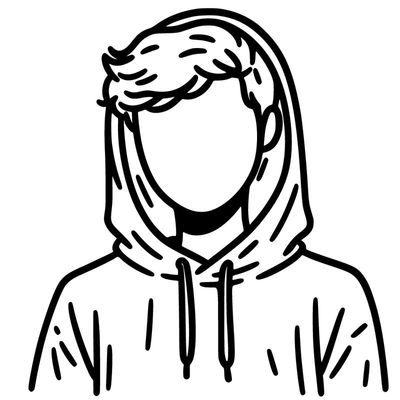 person in a hoodie