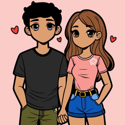 boyfriend and girlfriend