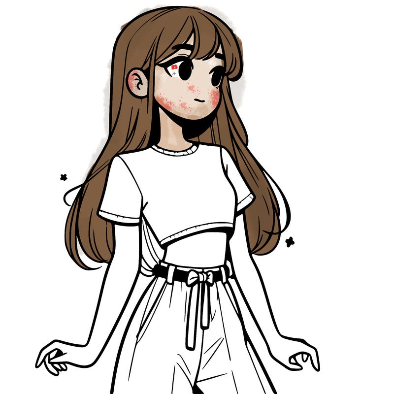 girl in a cute crop top