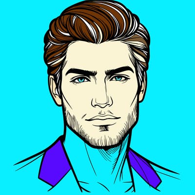 handsome man