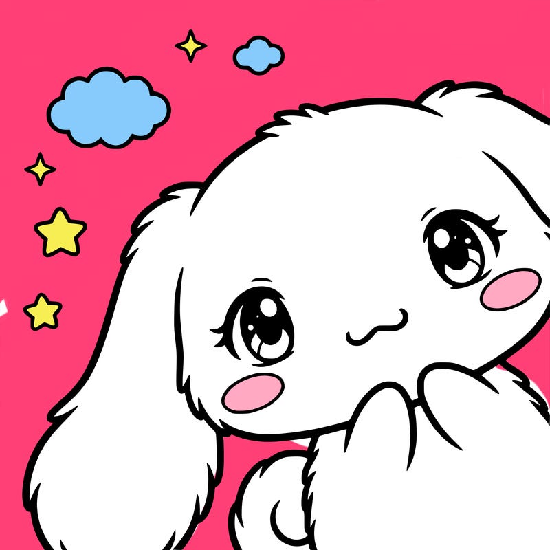 anime cinnamoroll cute fluffy