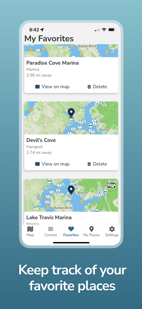 Float Travis - Navigation App | MWM