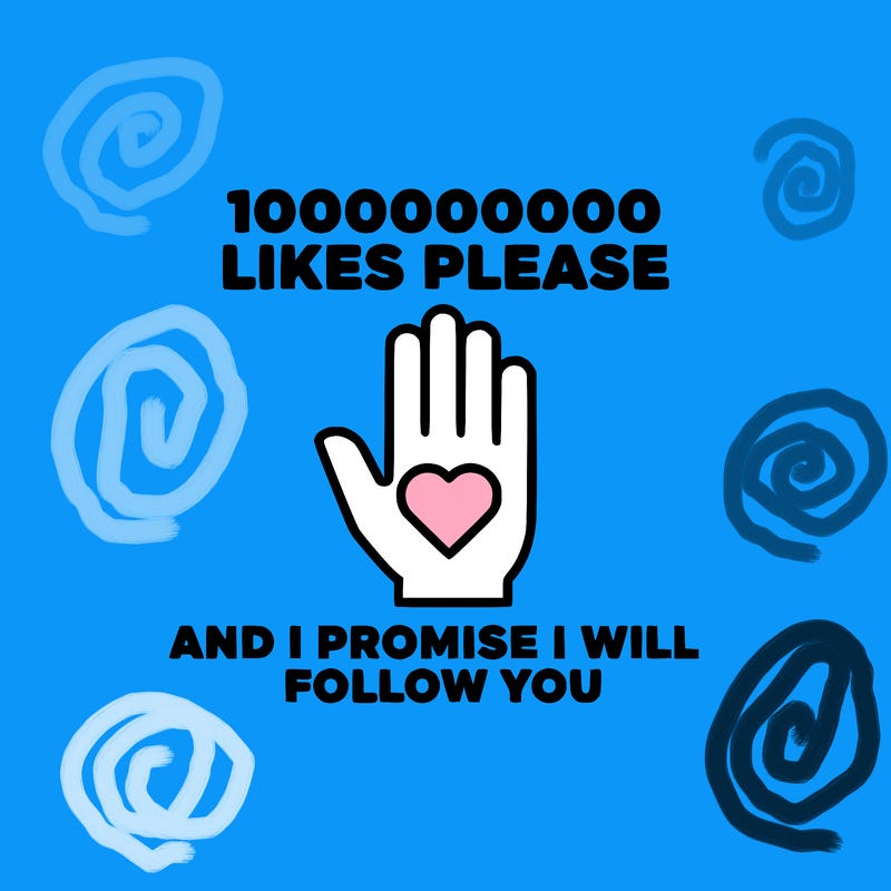 100000000000 likes please and i promise i will follow you