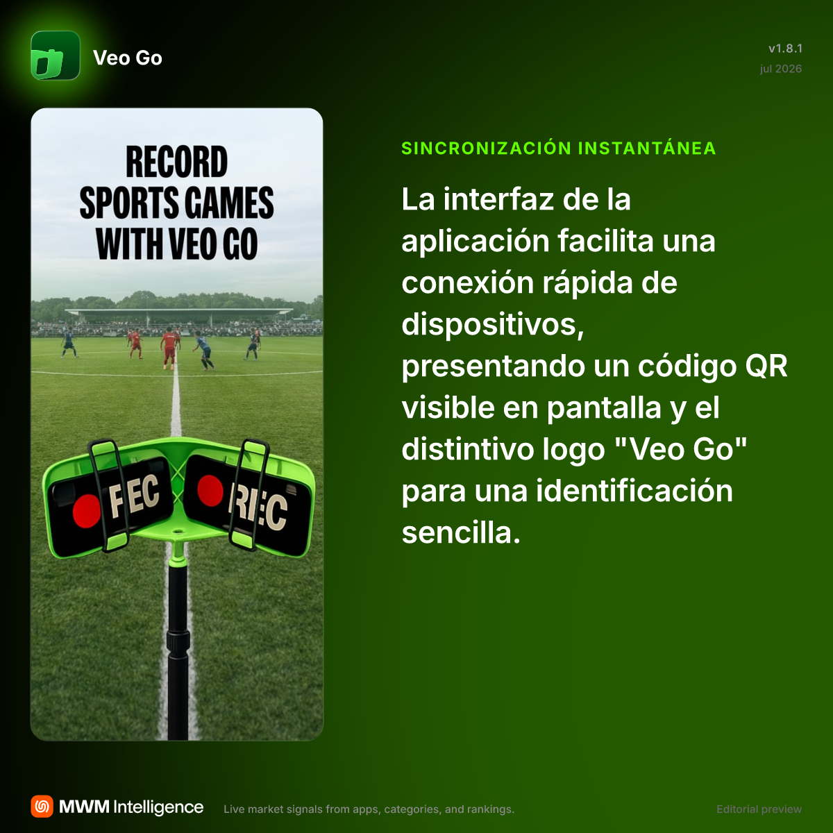 Veo Go - App de Deportes | MWM