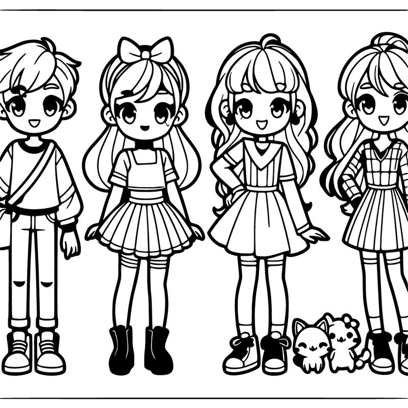 4sisters and 1brother