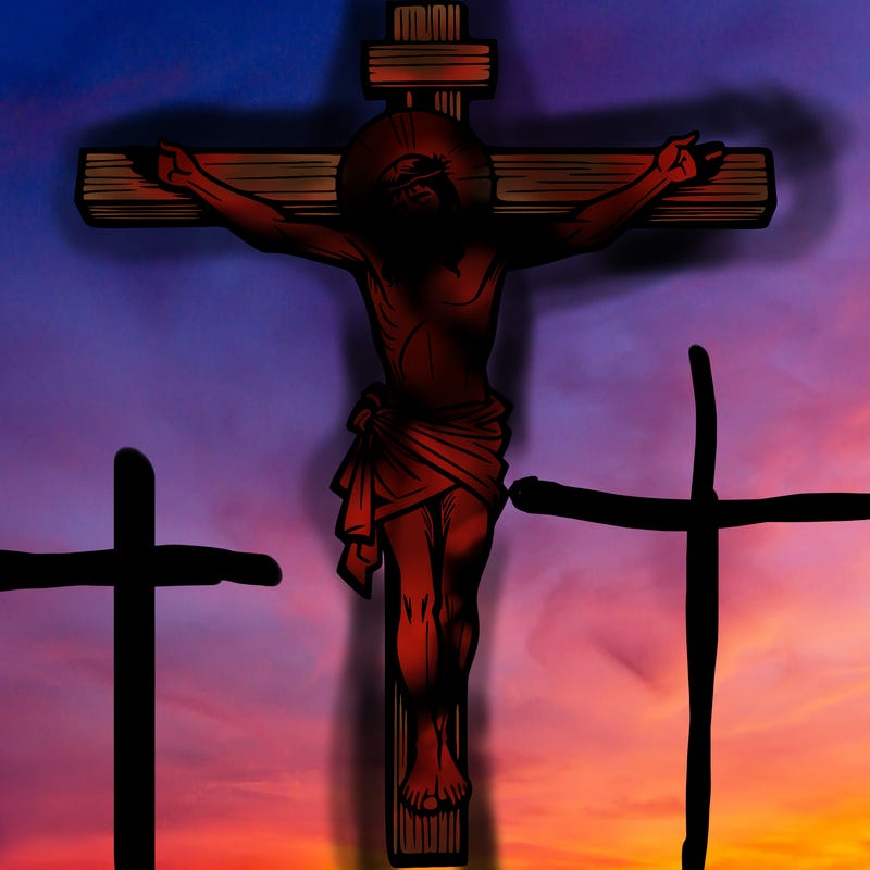 jesus on the cross