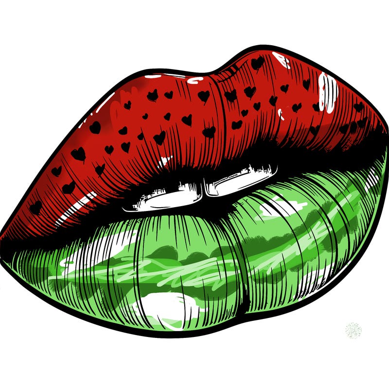 realistic lips