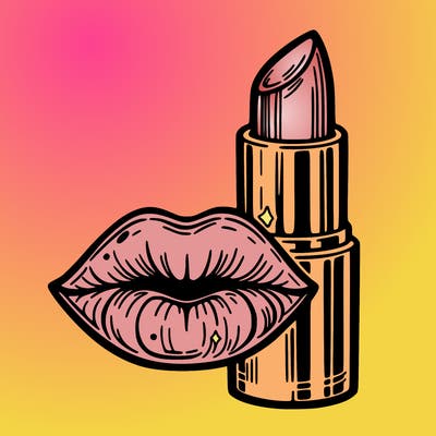 lips and lipstick