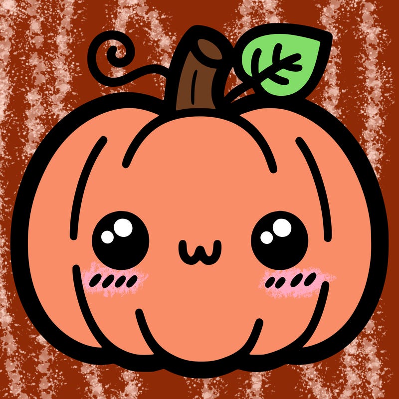 simple halloween pumpkin cute