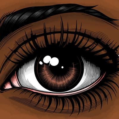 realistic eye