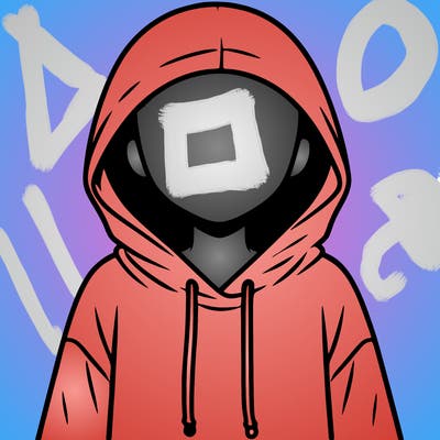 faceless girl in hoodie