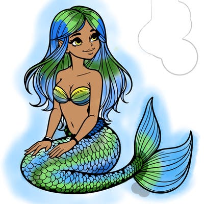 realistic mermaid