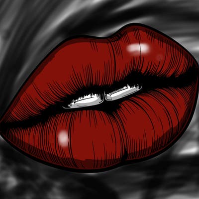 realistic lips