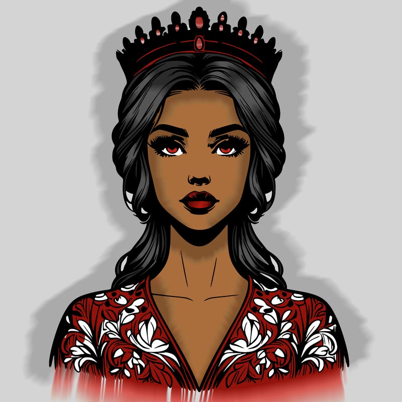 realistic beautiful queen