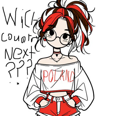 girl with a messy ponytail glasses a baggy crop top and jean shorts