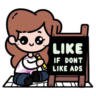 like if you don’t like adds