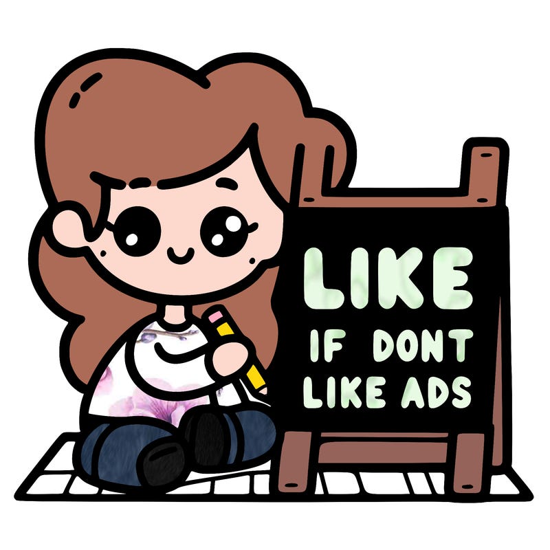 like if you don’t like adds