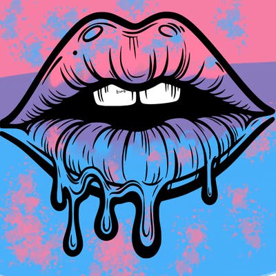 lips that look realistic and drip