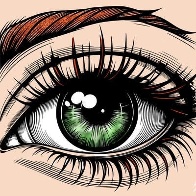 realistic eye