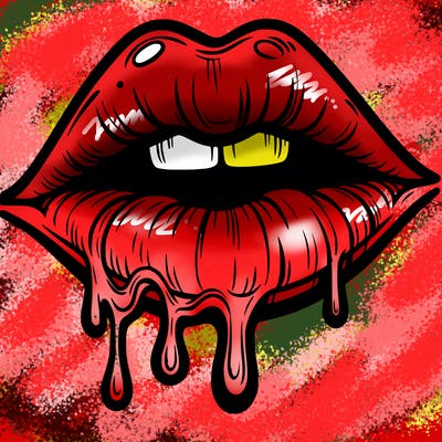 lips that look realistic and drip