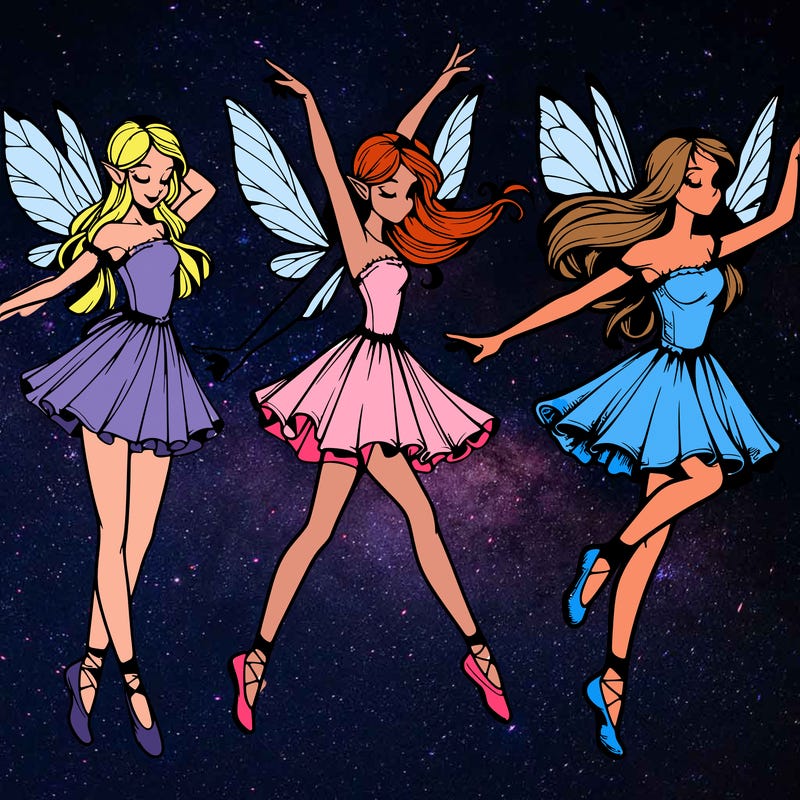 realistic dancing fairy