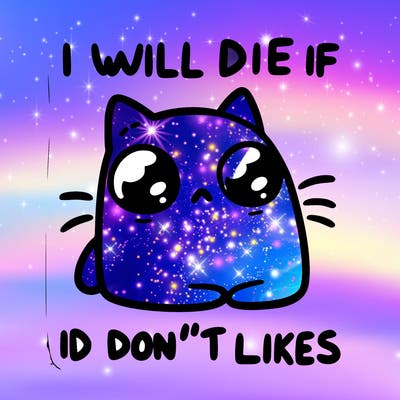 a cat that will die if we don’t get 10 likes