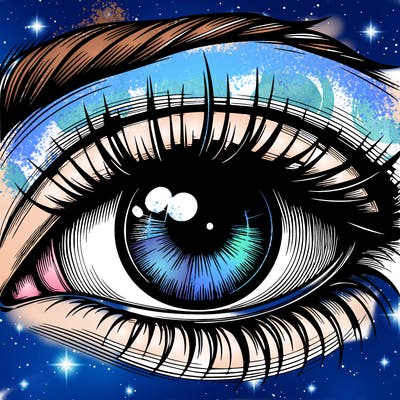 realistic eye