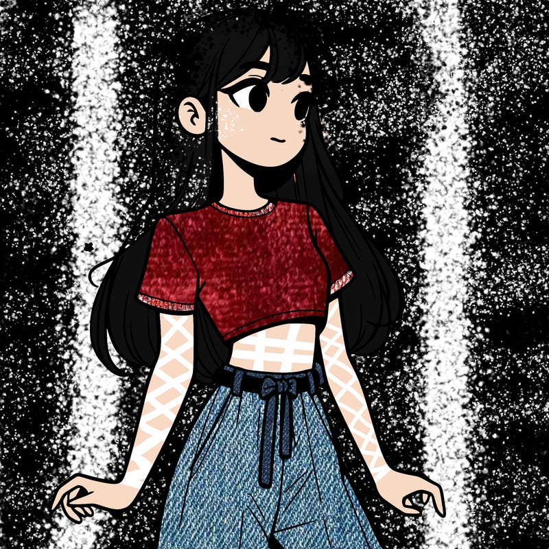 girl in a cute crop top