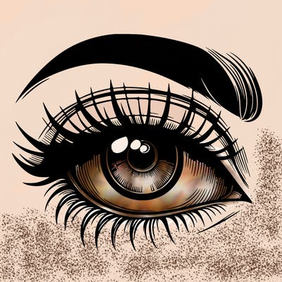 realistic eye