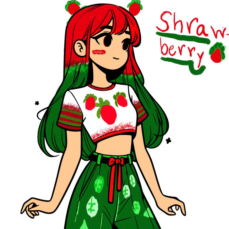 girl in a cute crop top