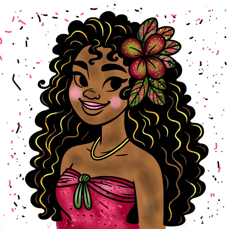 hawaiian black woman