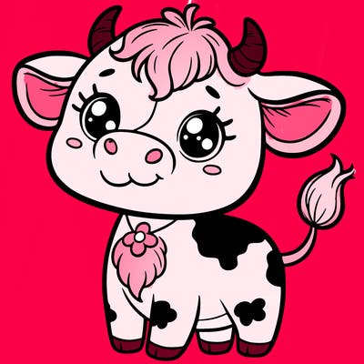 cute cow