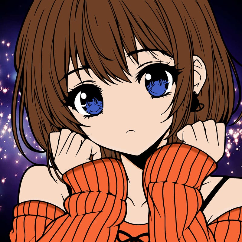 beautiful anime girl